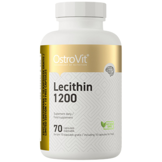 OstroVit Лецитин 1200 / NO GMO - 70 гел капс.