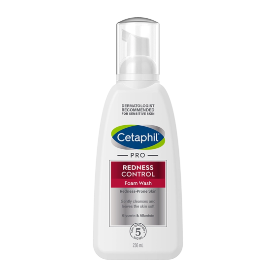 Cetaphil Pro Redness Control Измивна пяна за лице за кожа, склонна към зачервявания 236мл Годен до: 30.11.2026 г.