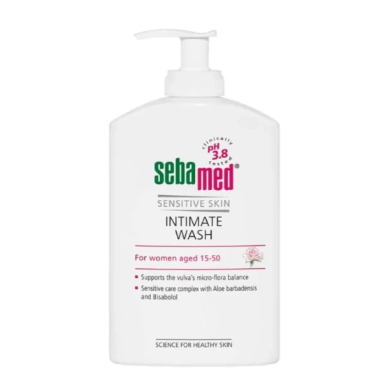 Sebamed интимен душ без алкали ph 3.8 200мл с помпа