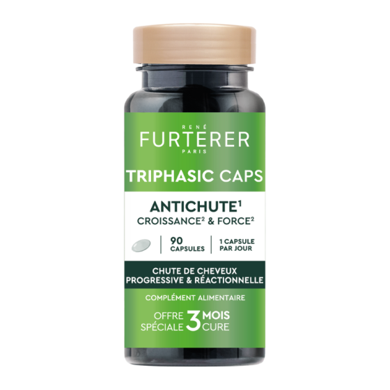 Rene Furterer Triphasic Caps хранителна добавка против косопад 90 капсули