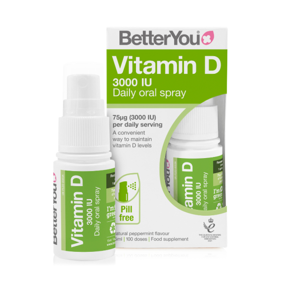 Витамин D 3000IU, спрей 15мл., Better You