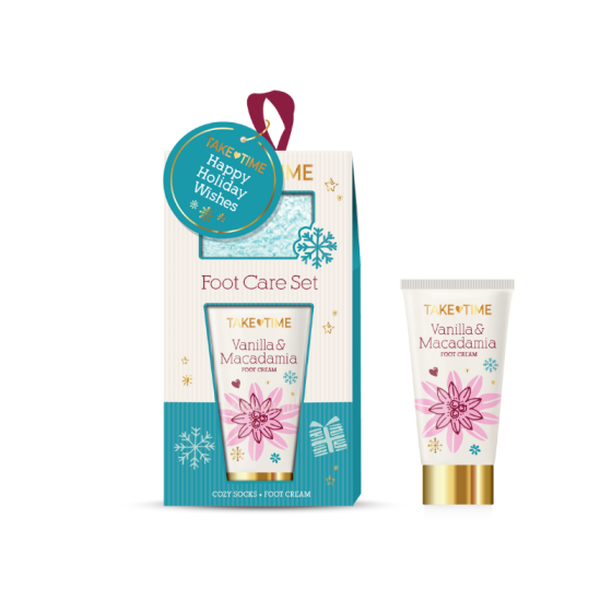TAKE TIME Сет Крем за крака 70мл + чорапи