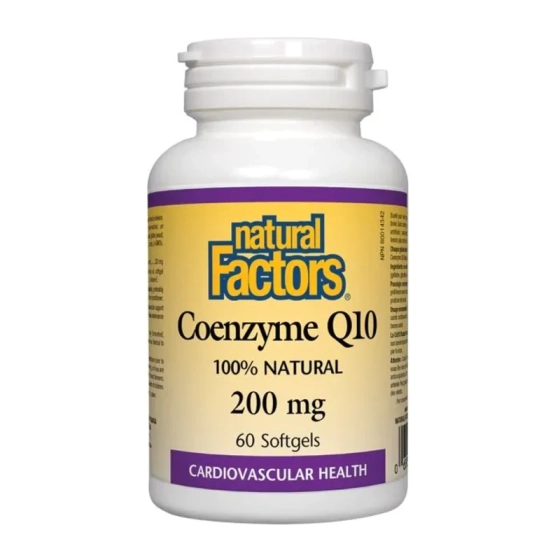 Коензим Q10 капсули антиоксидант 200мг х60 Natural Factors
