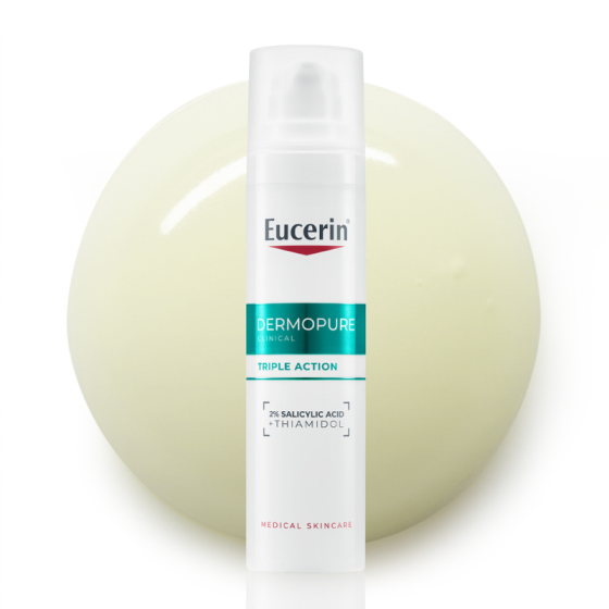 Eucerin Dermopure Clinical Коригиращ флуид с тройно действие 40мл