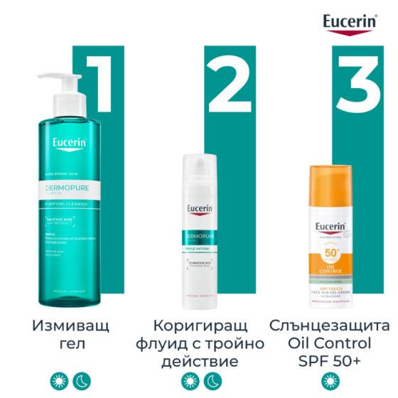 Eucerin Dermopure Clinical Измиващ гел 200мл