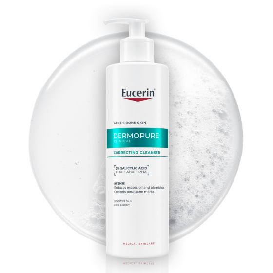 Eucerin Dermopure Clinical Коригиращ измиващ гел 400мл
