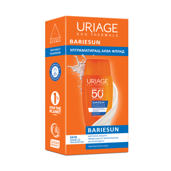 Uriage Bariersun Skin Shield Аква флуид SPF50+ 50мл