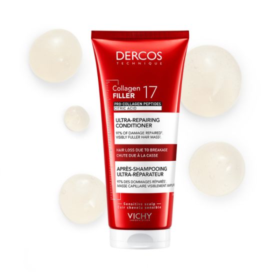 Vichy Dercos Collagen 17 Repair Балсам за коса 200мл