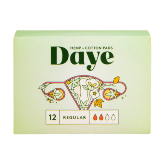Daye Regular Дамски превръзки органични 12 броя