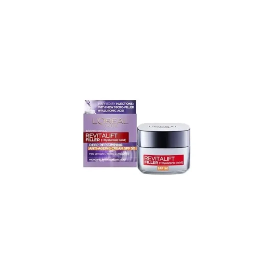 Loreal dermo revitalift filler spf 50 дневен крем 50мл