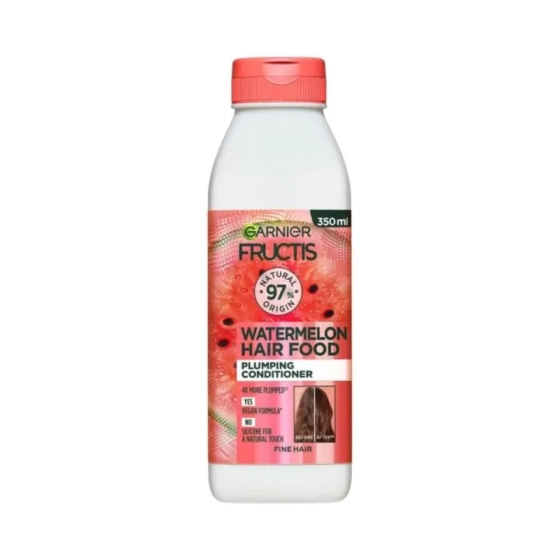 Fructis hair food watermelon балсам 350мл Годен до: 31.7.2026 г.