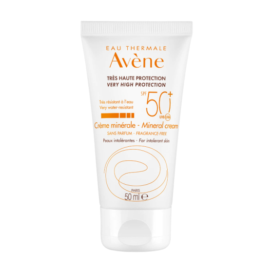 Avene Sun Минерален крем за лице SPF50+ 50мл