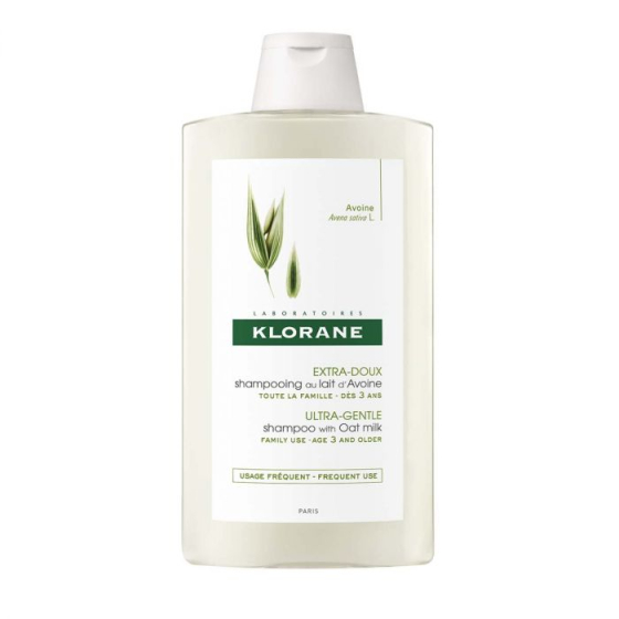 Klorane шампоан с овес за всеки тип коса 400ml