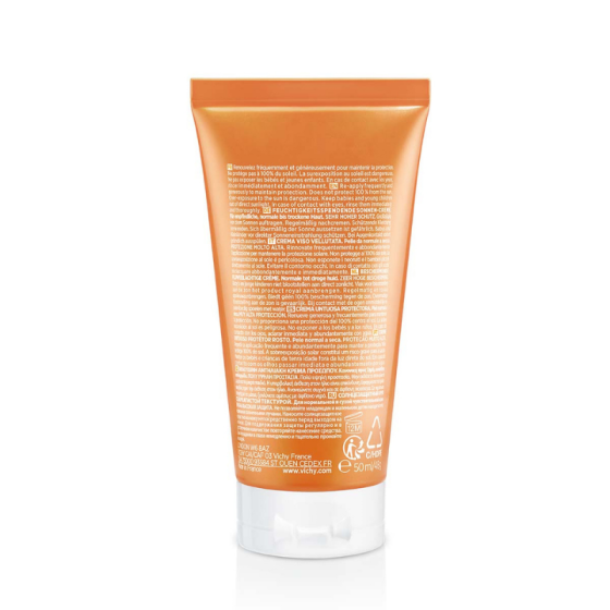 Vichy Soleil SPF 50+ крем за лице с кадифена текстура 50 мл 324445