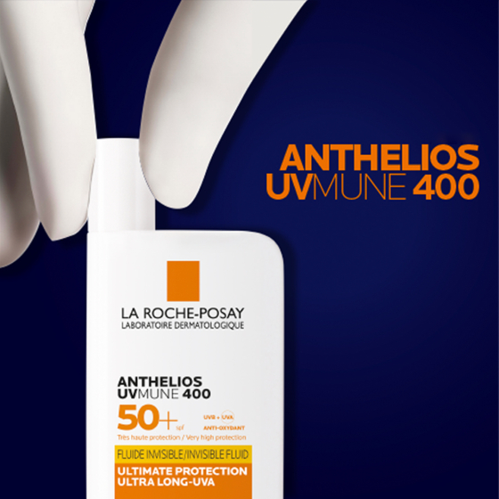 La Roche-Posay Anthelios SPF 50+ uvmune 400 флуид за лице 50 мл 797597