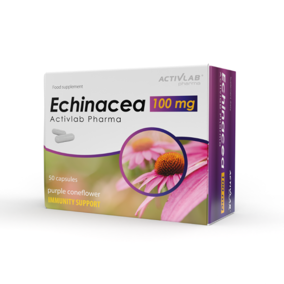 Ехинацея капсули за имунна система 100мг х50 Activlab pharma