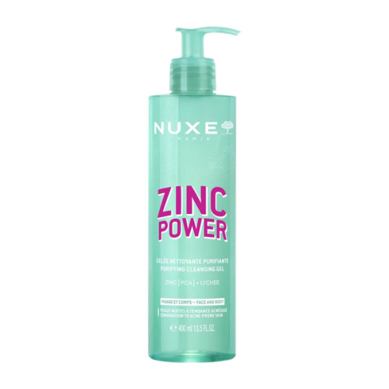 NUXE Zinc Power Почистващ гел 400 мл