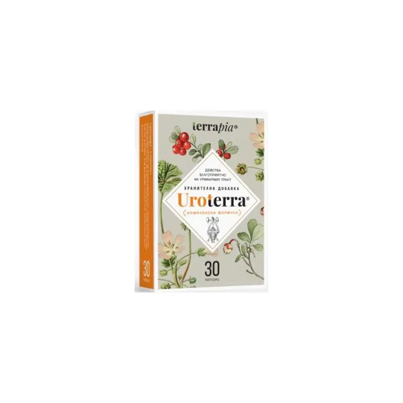 Уротерра капсули при цистит х30 Terrapia