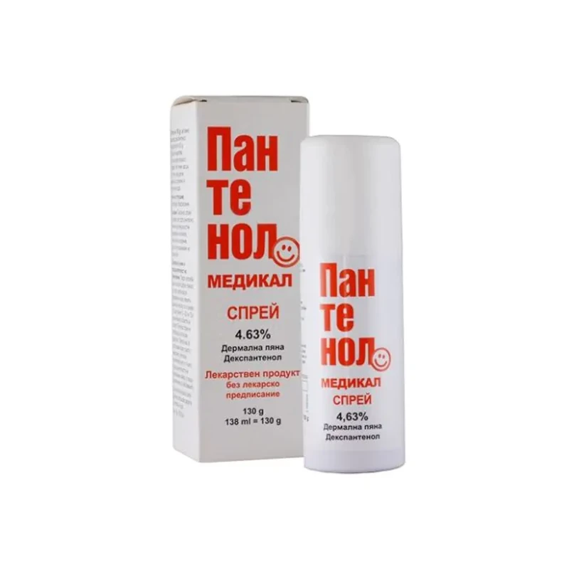 Пантенол Медикал спрей при рани и изгаряния 130г