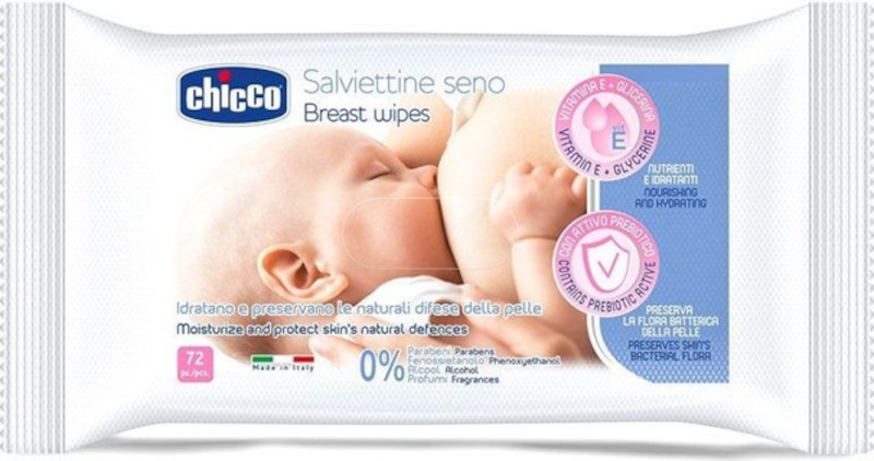 Мокри кърпички за кърмачки x72 Chicco