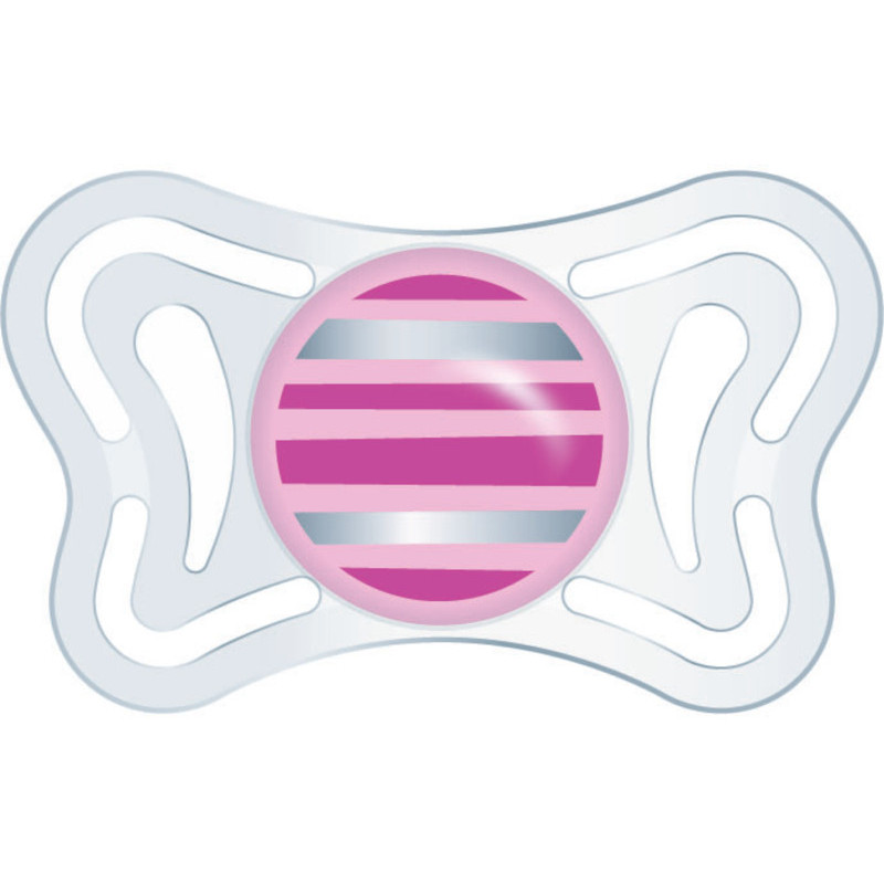 Силиконова залъгалка PhysioForma Light 6-16м G x2 N0361