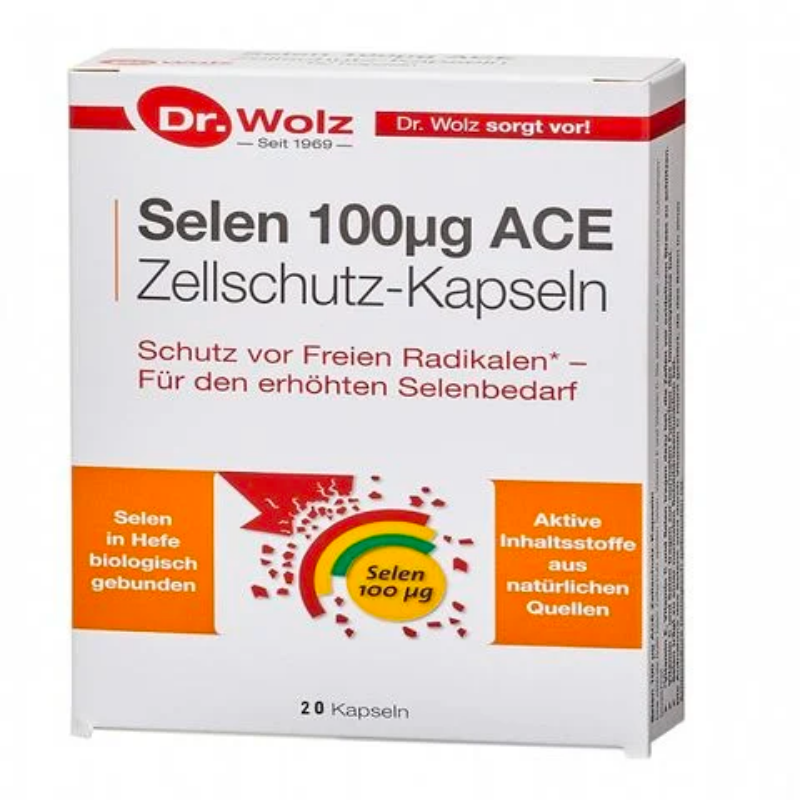 Селен АCE капсули за нормално функциониране на имунната система100мг х20