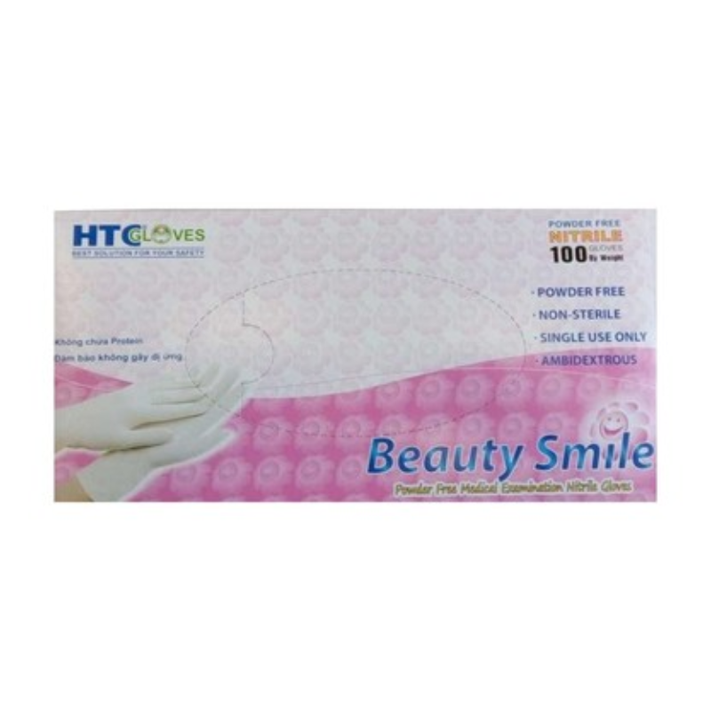 Ръкавици нитрилни без пудра L х 100