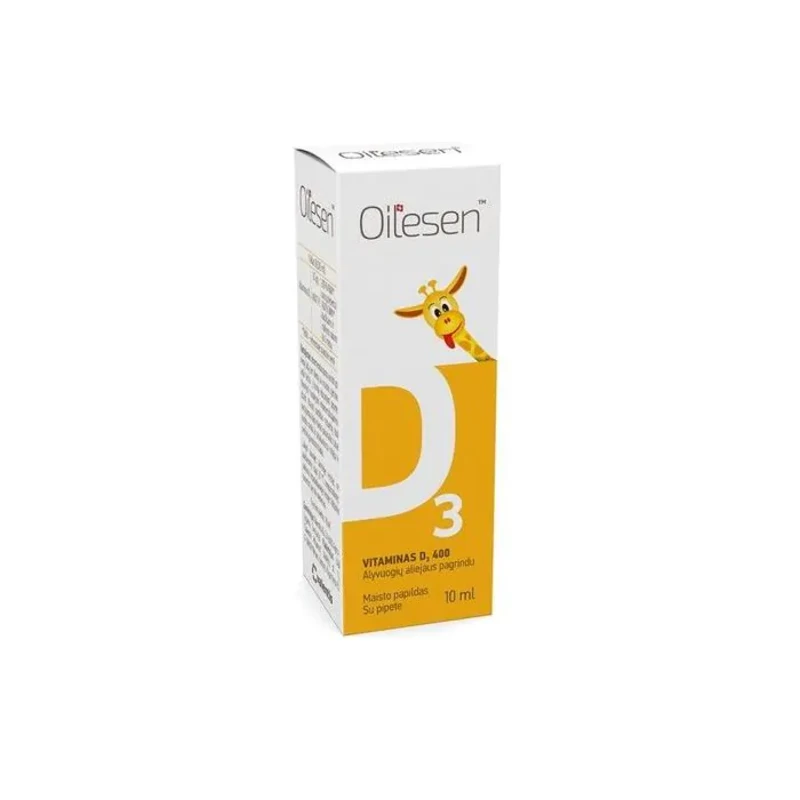 Oilesen Vitamin D3 400IU Капки х10 мл