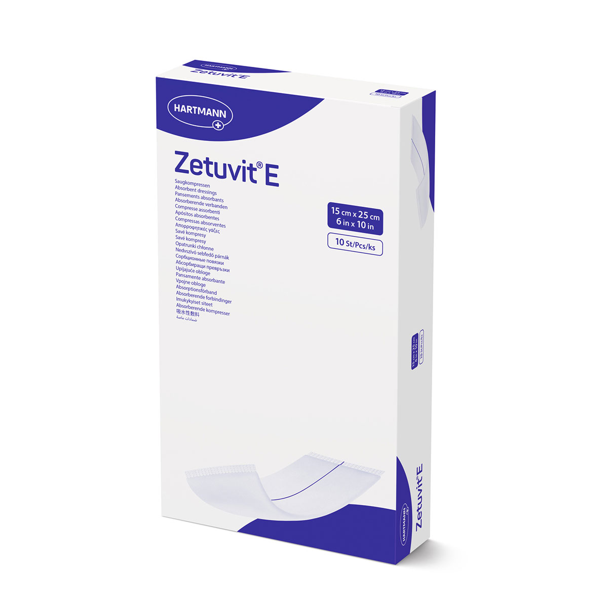 Зетувит стерилна превръзка абсорбираща 15/25 x10 413773