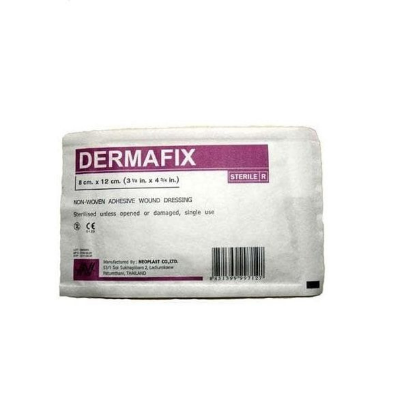 Neoplast Dermafix Самозалепваща превръзка с тампон 8/12 см х1 брой