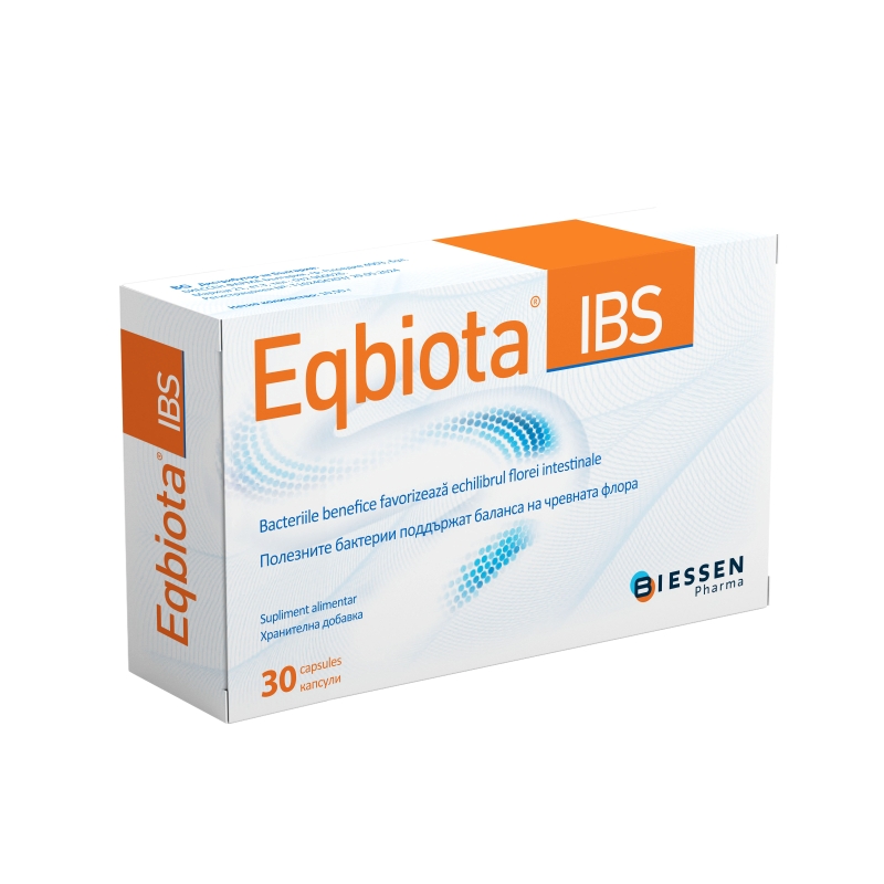 Eqbiota IBS Пробиотик за баланс на чревната флора капсули х30