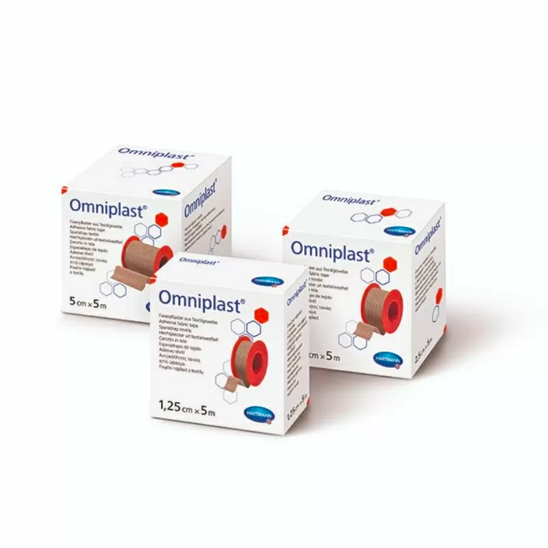 Омнипласт адхезивна лента текстил 5м/2.5см x1 900441