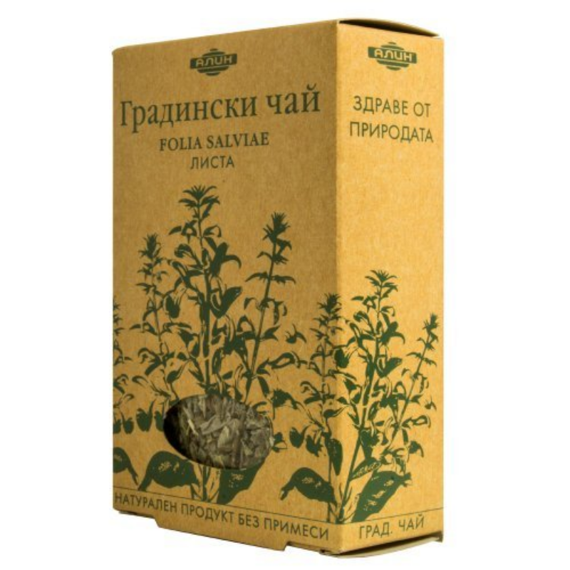 Чай градински лист 50гр Алин
