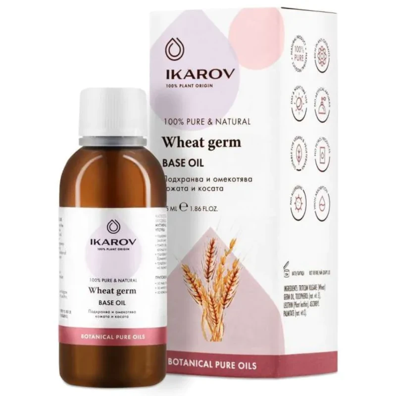 Масло пшеничен зародиш 55мл икаров