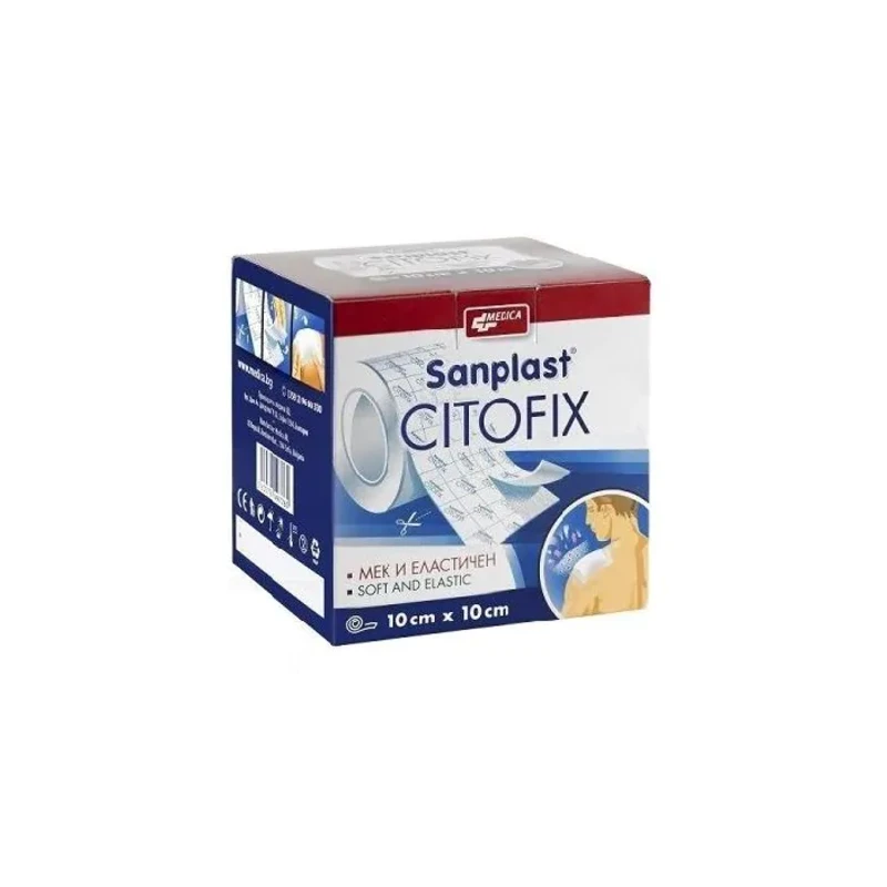 Sanplast citofix прикрепващ пластир 10см/10м