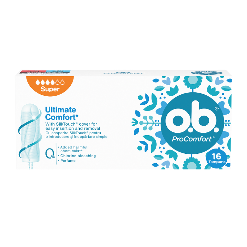 Дамски тампони комфорт супер х16 О.В.
