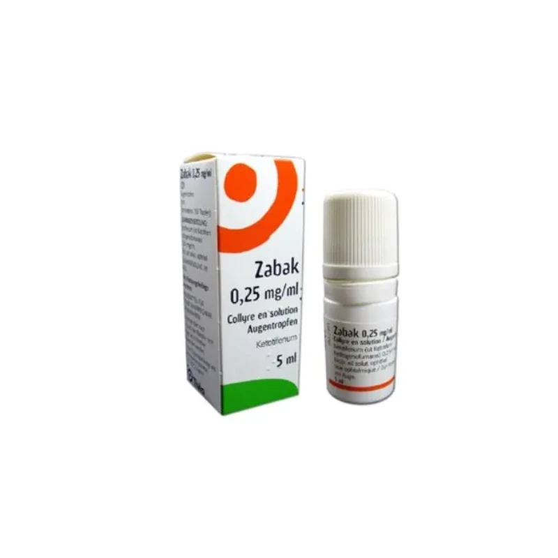 Забак капки за очи при алергии 0.25мг/мл 5 мл