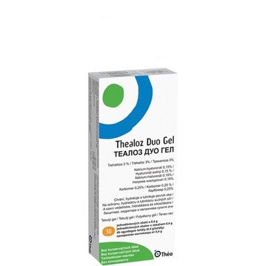 Теалоз Дуо гел за овлажняване на сухи очи 0,4г х30