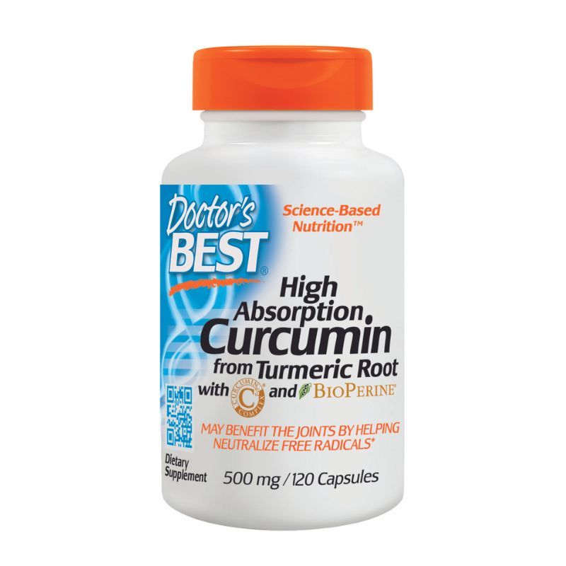 Curcumin C3 Turmeric 500 mg 120 капсули Doctor&#039;s Best