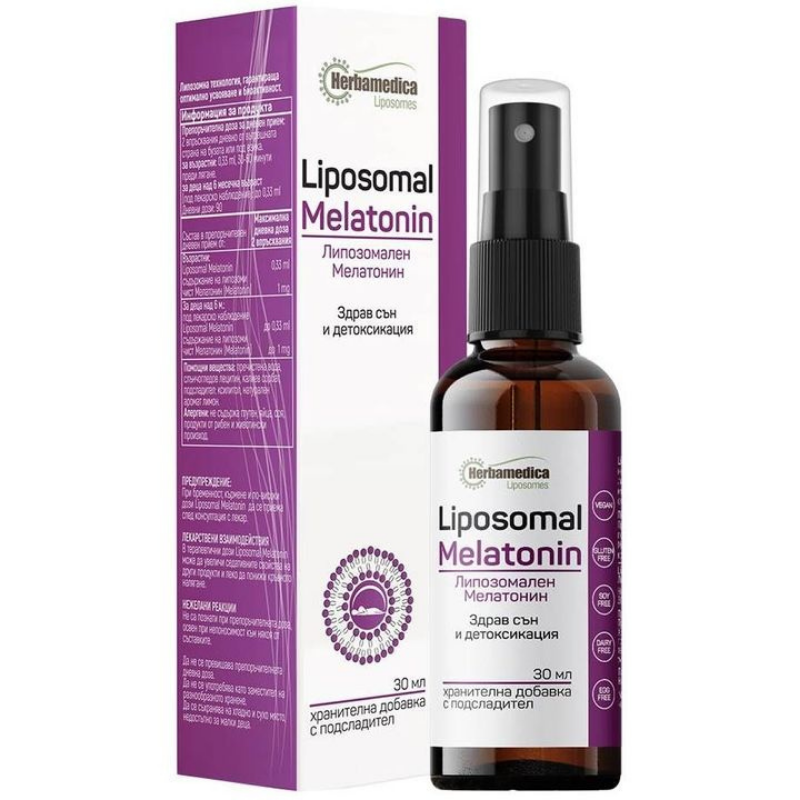 Липозомален мелатонин 30 мл