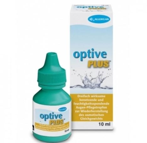 Оптив плюс овлажняващи капки за очи 10мл