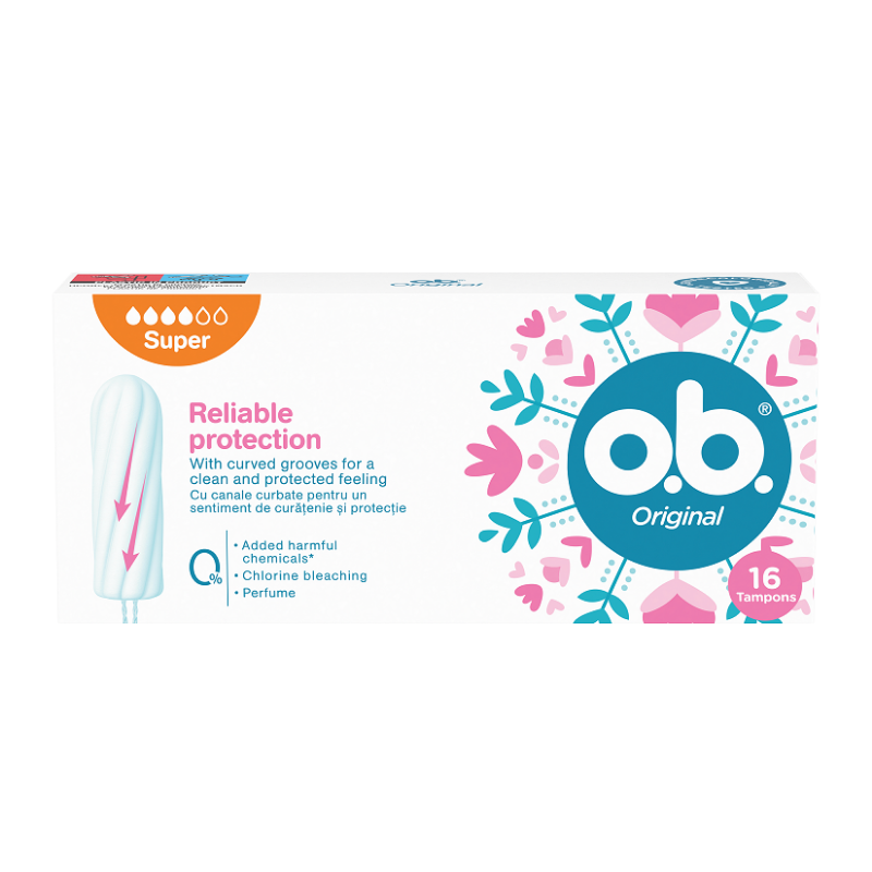 Дамски тампони супер х16 О.В.