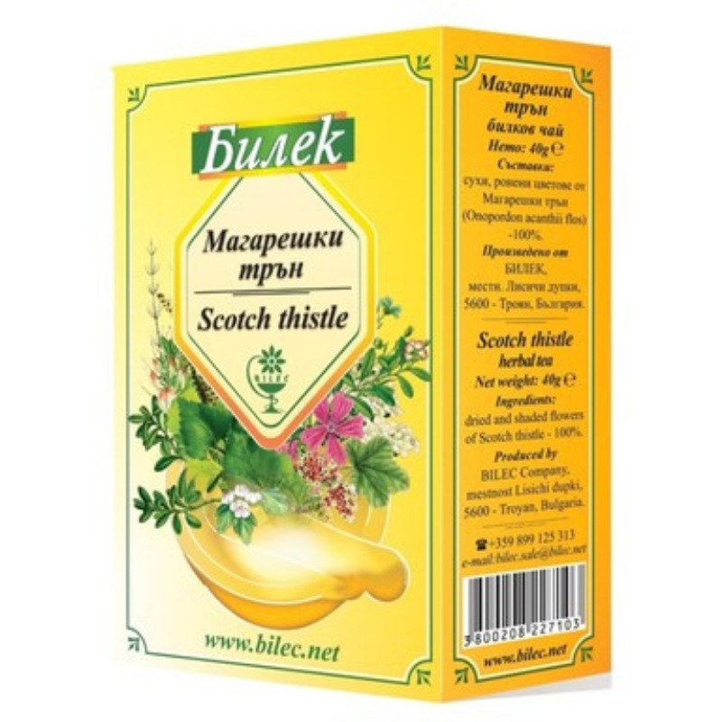 Магарешки трън Билков чай х40 г Билек
