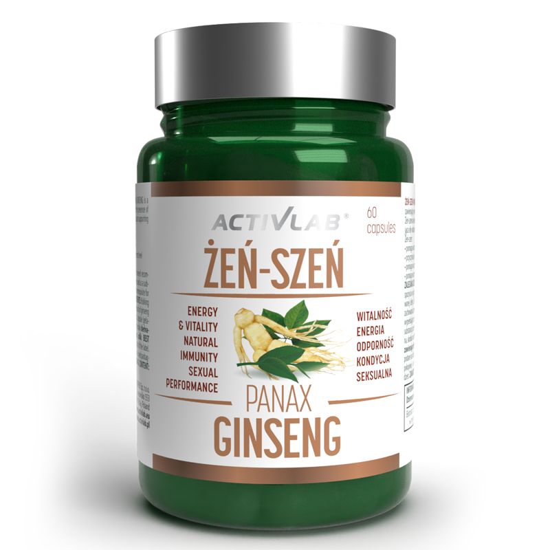 Жен шен капсули за енергия и жизненост х60 Activlab pharma