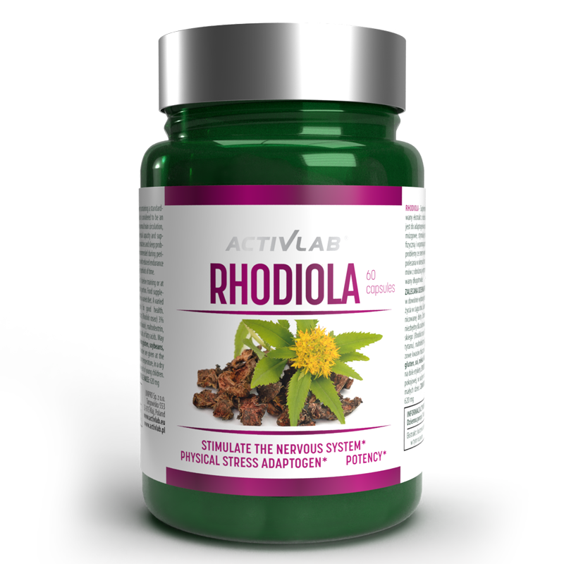 Родиола капсули при стрес и умора х60 Activlab pharma