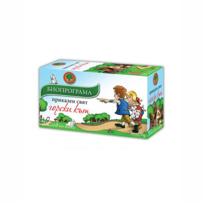 Чай Горски Кът x20 броя Биопрограма