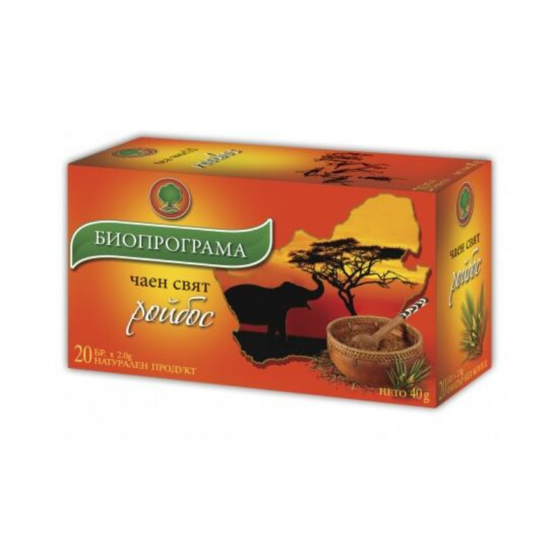 Чай Ройбос х 20 Филтър Биопрограма