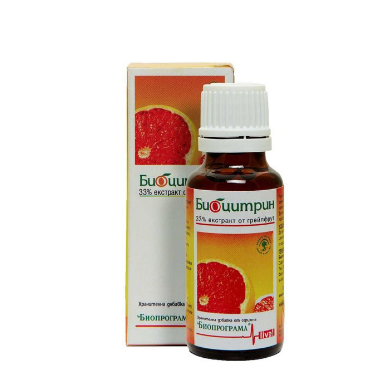 Биоцитрин 33% екстракт от грейпфрут х30 мл Биопрограма