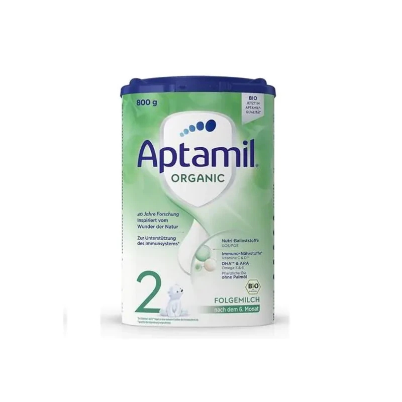 Aptamil Organic 2 Био преходно мляко за кърмачета 6-12M 800 гр