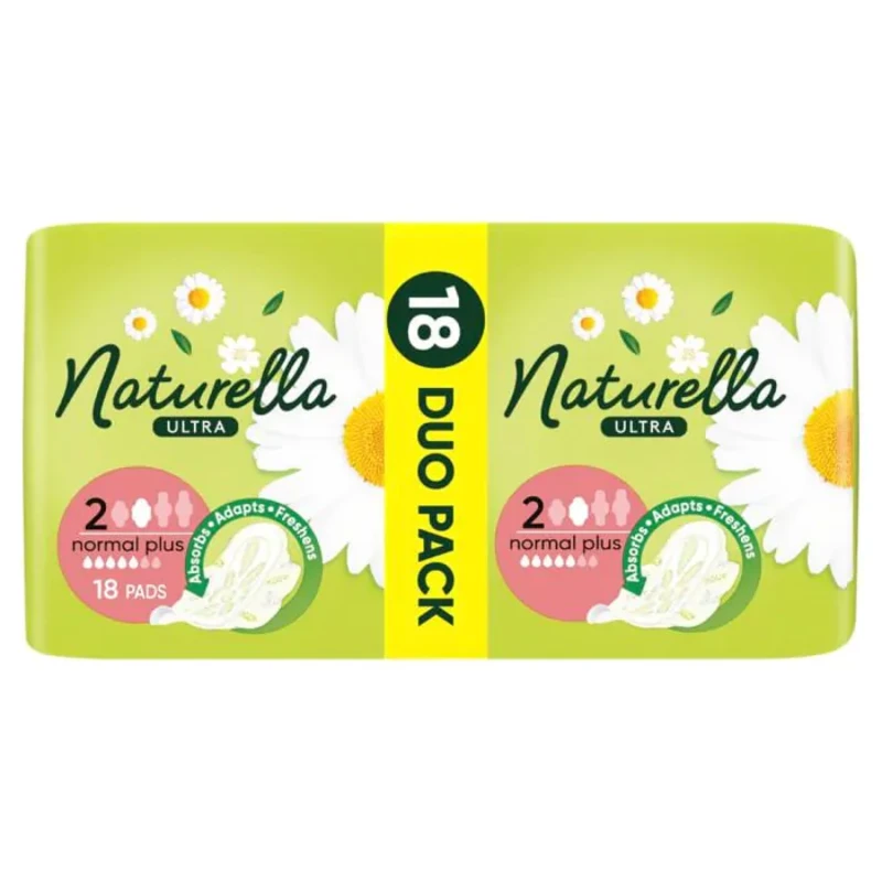 Дамски превръзки Naturella Ultra Normal с лайка 18 бр